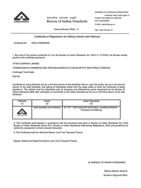 Mia by Tanishq 9KT Gold Hexagon Gleam Diamond Pendant - Image 5