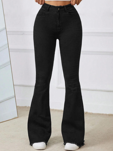 Stylecast X Kotty Women Bootilicious Bootcut High-Rise Stretchable Jeans