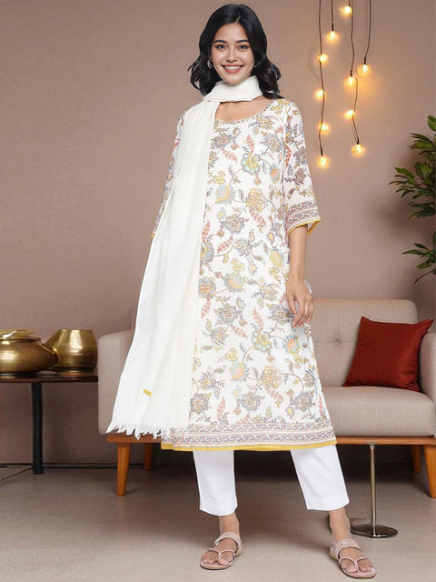 AURELIA Pure Cotton Dupatta - Image 3