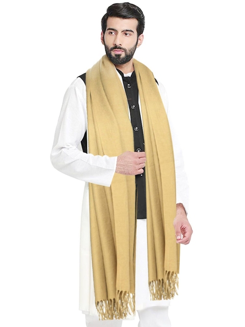 Manra Men Wool Stole With Tasselled