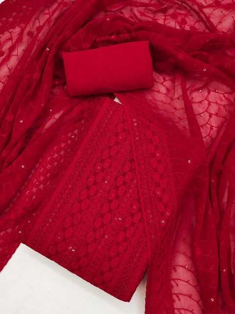 ICCHIT FAL Embroidered Sequinned Unstitched Dress Material