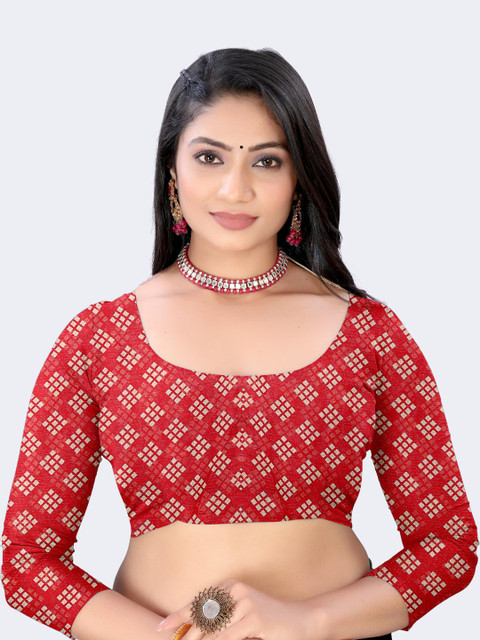 HARIOM FASHION Floral Ready to Wear Saree - Image 3