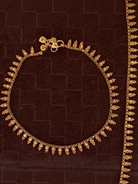 Missmister Women Gold Anklet