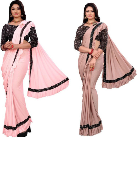 HARIOM FASHION Ethnic Motifs Saree