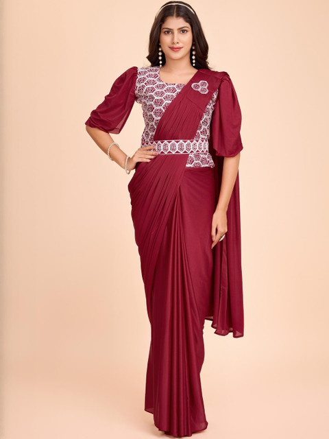 HARIOM FASHION Saree