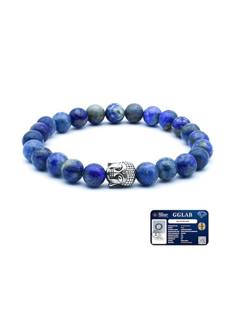 HEALINGGEMS Ceramic Lapis Lazuli Bracelet