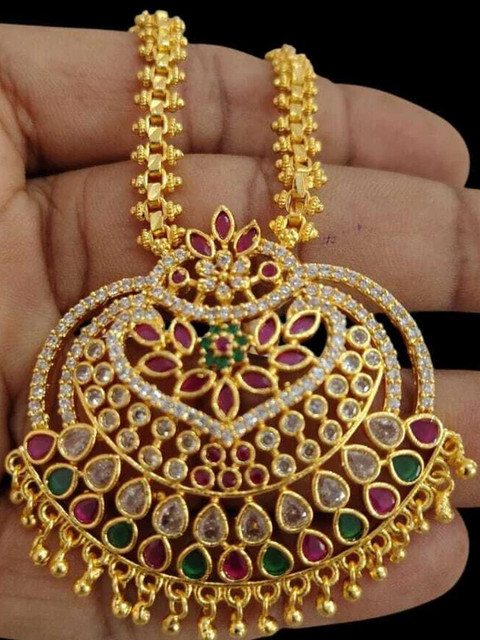 Princy Enterprise Gold-Plated Brass Necklace