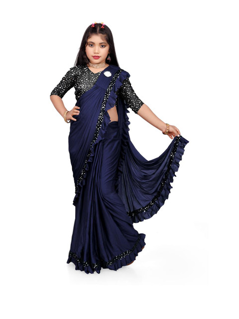 HARIOM FASHION Saree for kids