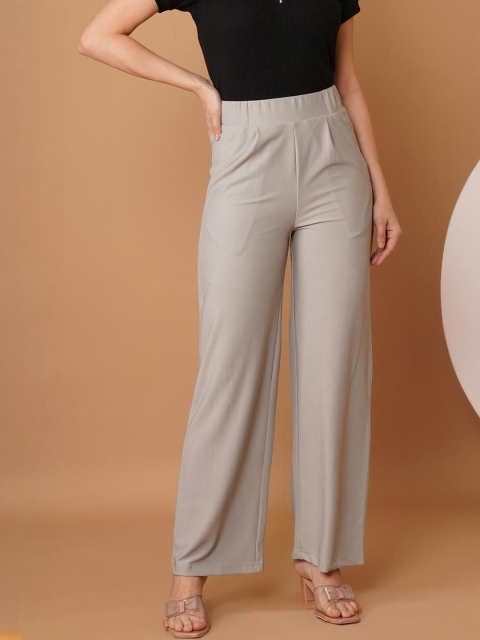 Chemistry Women Original High-Rise Straight Fit Trousers