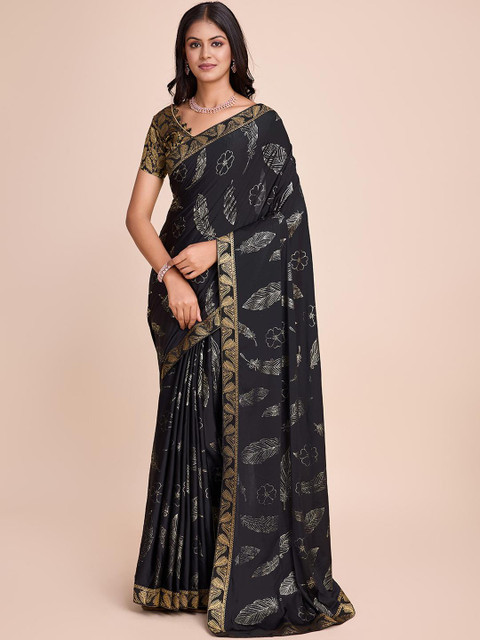 HARIOM FASHION Floral Ready to Wear Saree