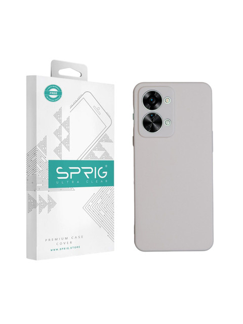 SPRIG OnePlus Nord 2T 5G TPU Matte Back Cover