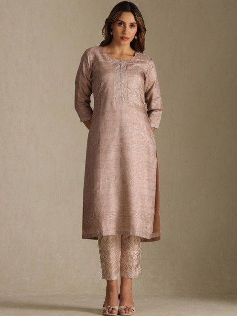 Soch Women Geometric Printed Kurta with Trouser