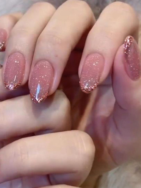 Secret Lives Set Of 24 Reusable Artificial Press On Nails