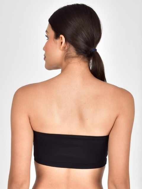 Tomkot Strapless Front-Closure Bandeau Bra Non Padded tube Bra for Women - Image 4