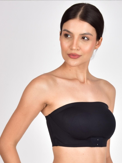 Tomkot Strapless Front-Closure Bandeau Bra Non Padded tube Bra for Women - Image 6