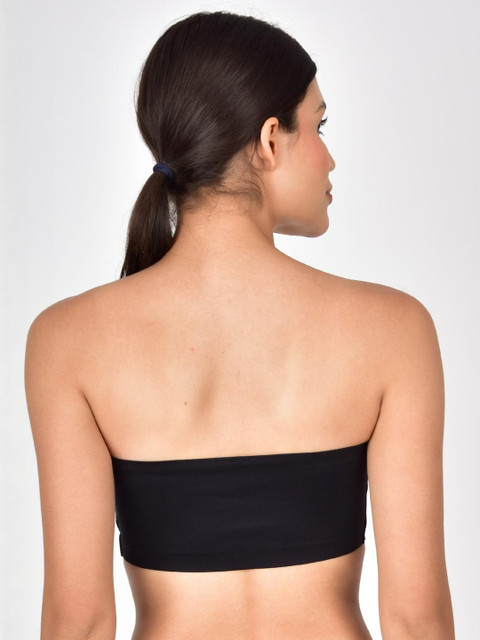Tomkot Strapless Front-Closure Bandeau Bra Non Padded tube Bra for Women - Image 3