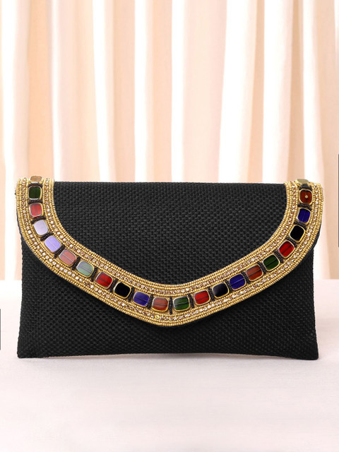 Peora Embellished Purse Clutch