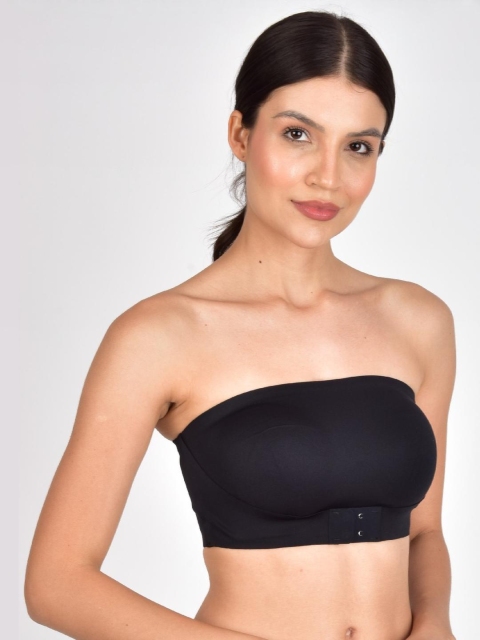 Tomkot Strapless Front-Closure Bandeau Bra Non Padded tube Bra for Women - Image 7