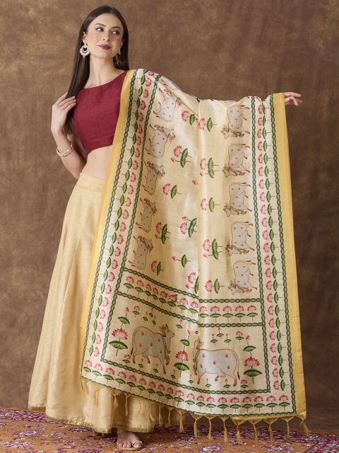 Dupatta Bazaar Ethnic Motifs Printed Dupatta