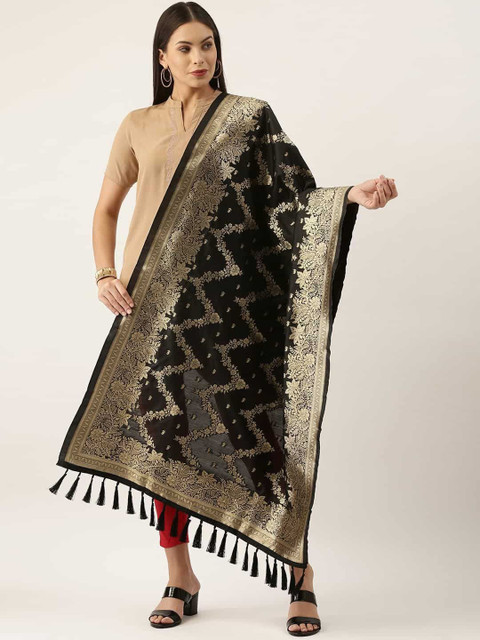 KALINI Woven Design Dupatta with Zari