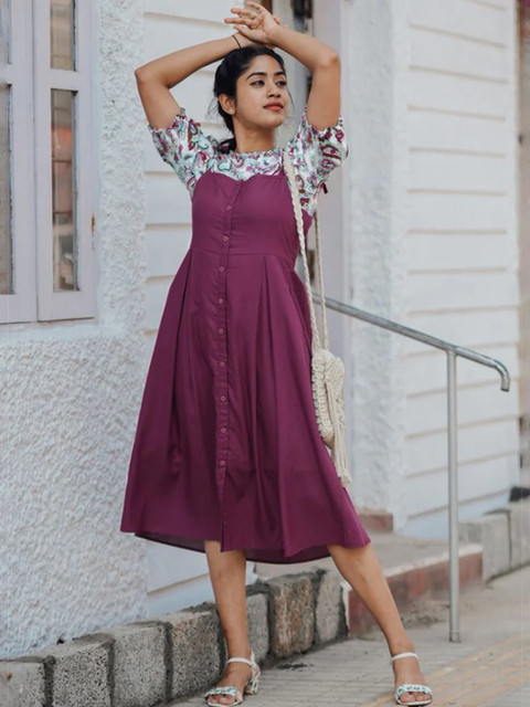 FoxDX Printed Basic Jumpsuit