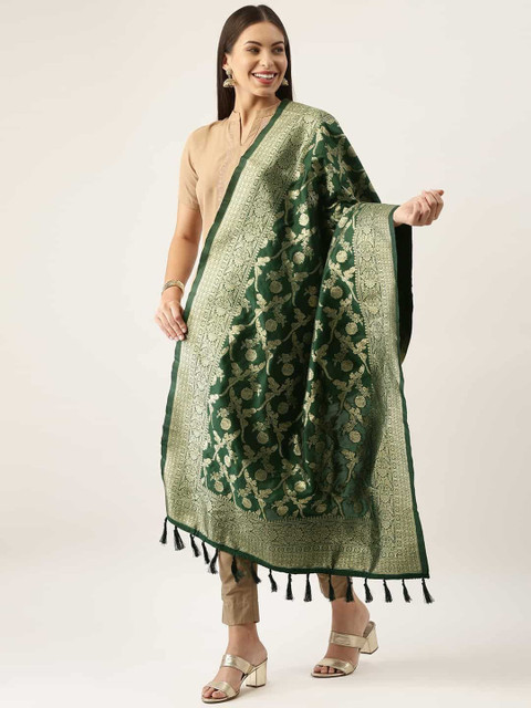 KALINI Woven Design Dupatta with Zari
