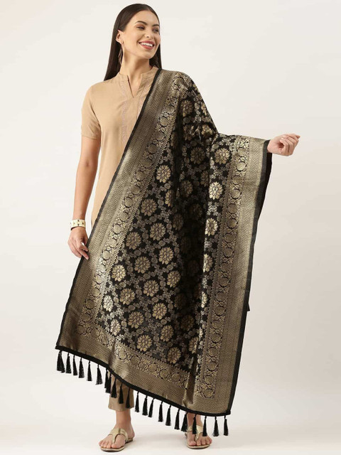 KALINI Woven Design Dupatta with Zari