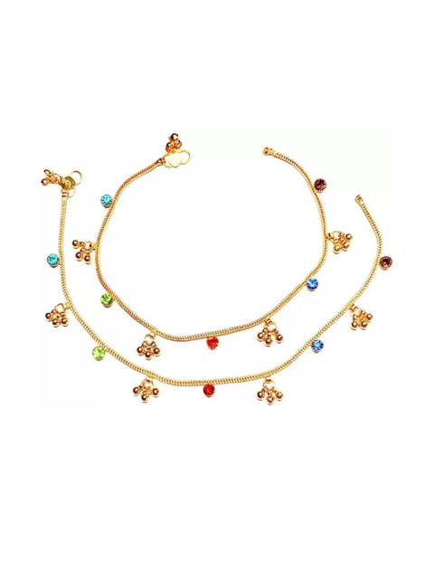 NIKYANKA Crystals Anklet