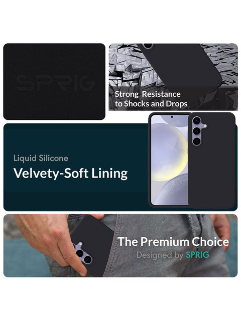 SPRIG Samsung Galaxy S24 5G Liquid Silicone Back Cover - Image 3