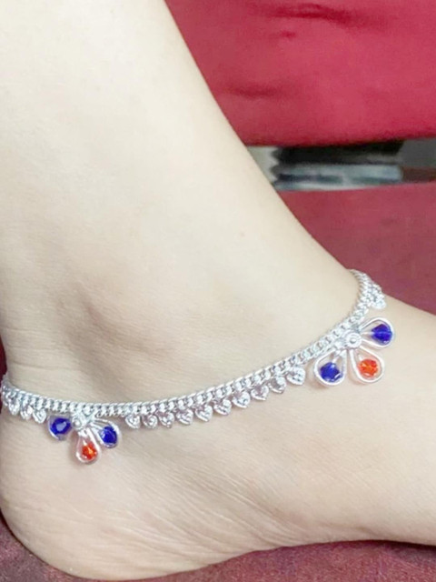 NIKYANKA Crystals Anklet