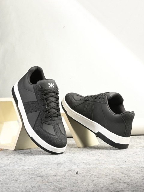 Killer Men Lace-Ups Round Toe Sneakers