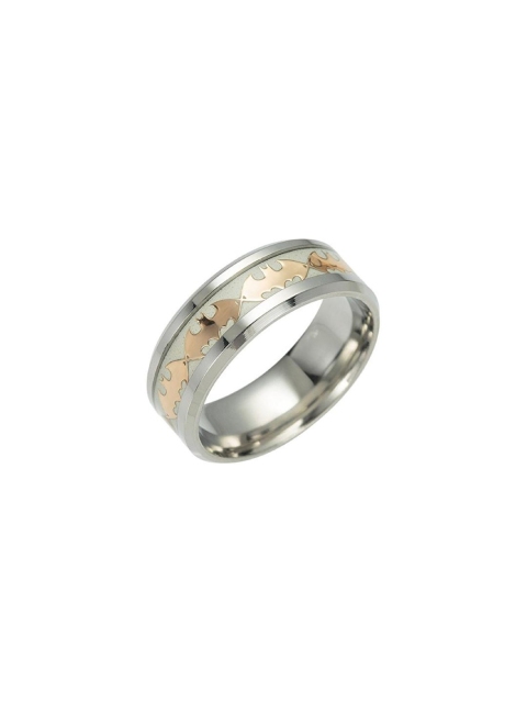 Moneekar Jewels Titanium Steel Glowing Finger Ring