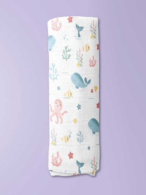 haus & kinder Vitamin Sea Muslin Swaddle