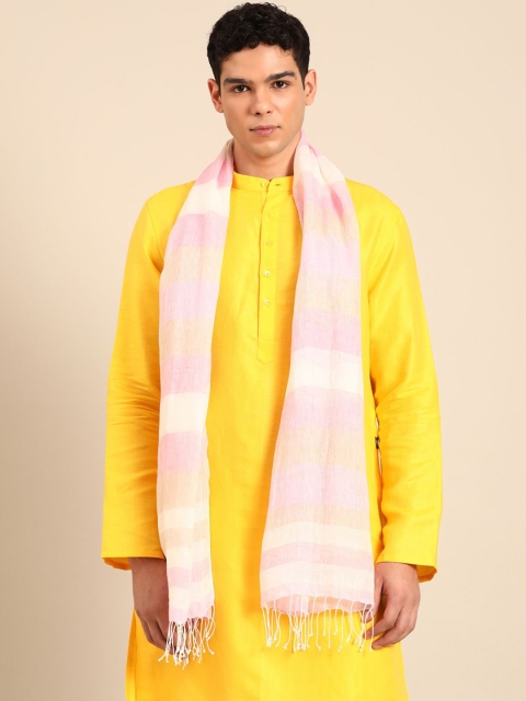 Linen Club Unisex Striped Stole