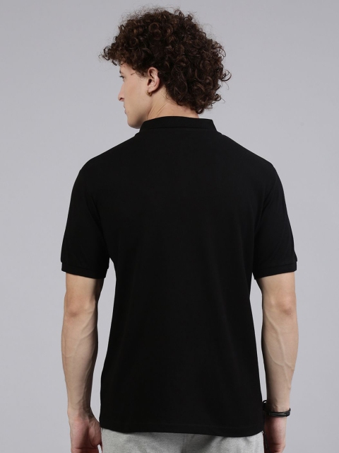 Lux Cozi Men Solid Polo Collar Cotton T-shirt - Image 3