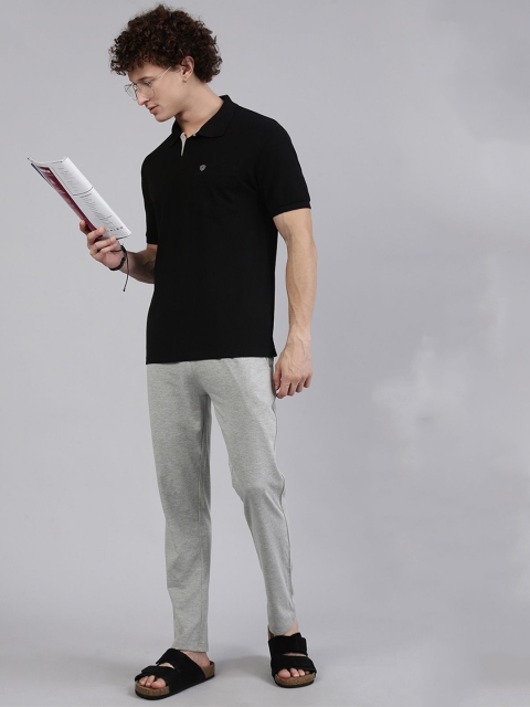 Lux Cozi Men Solid Polo Collar Cotton T-shirt - Image 5