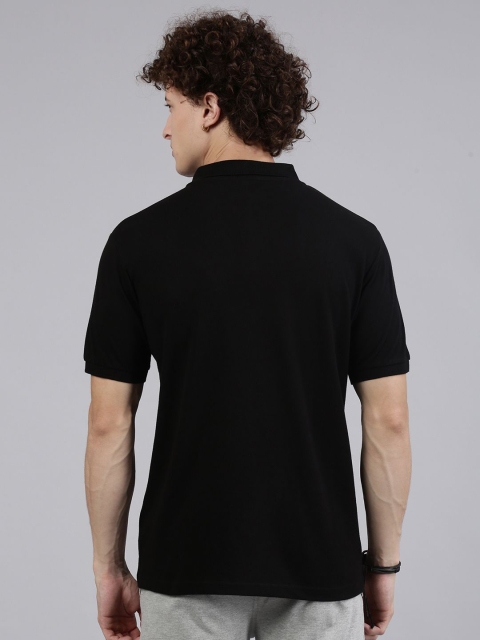 Lux Cozi Men Solid Polo Collar Cotton T-shirt - Image 3