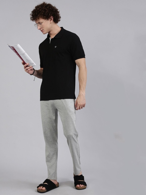 Lux Cozi Men Solid Polo Collar Cotton T-shirt - Image 5