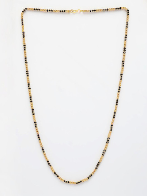 Anouk Gold-Plated Artificial Beads Beaded Chain - Image 2