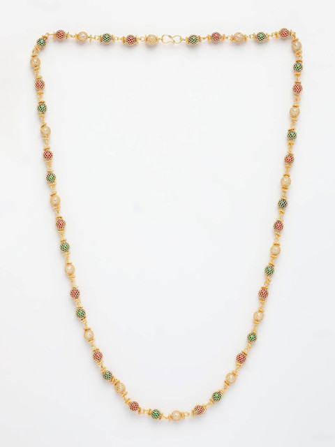 Anouk Gold-Plated Artificial Beads Beaded Chain - Image 2