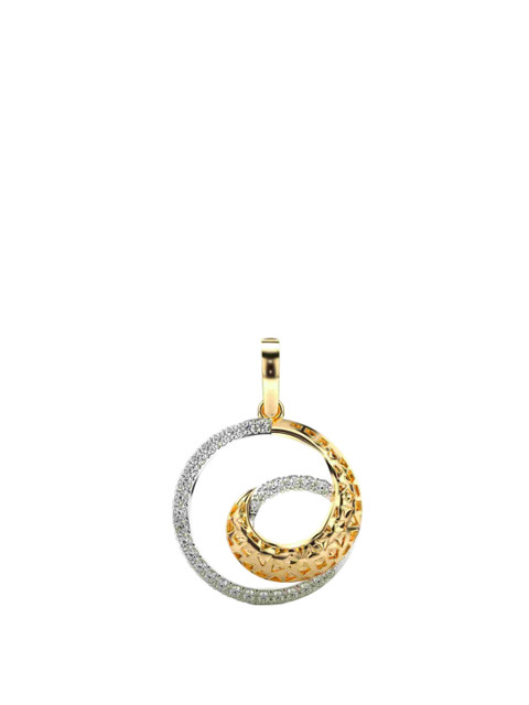VALANOVA 14K Yellow Gold 0.36 Ct Lab Grown Diamond Pendant