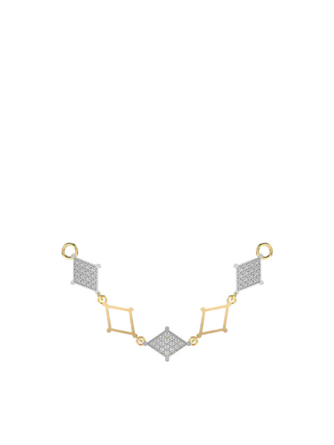 VALANOVA 18K Yellow Gold Plated 0.38Ct Lab Grown Diamond Pendant