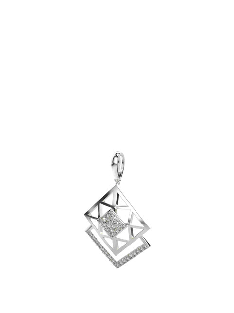 VALANOVA Women 14K White Gold Pendant - Image 2