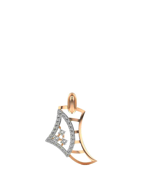 VALANOVA Women 14K Rose Gold & Lab Grown Diamond Pendant