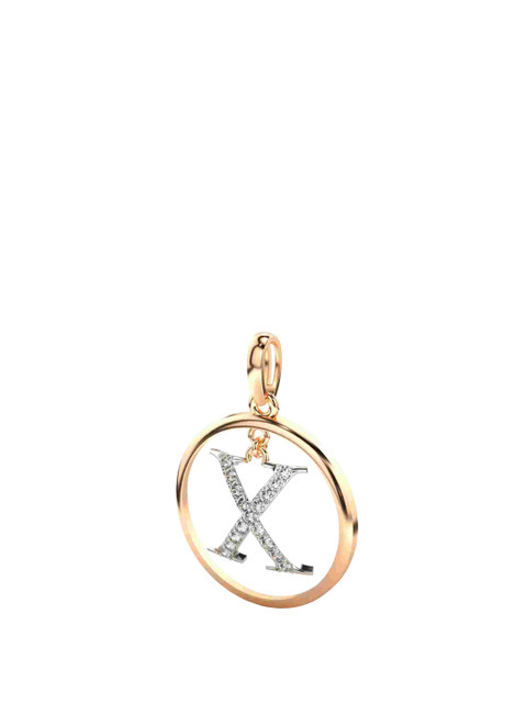 VALANOVA 14K Rose Gold 0.22 Ct Lab Grown Diamond Pendant - Image 2