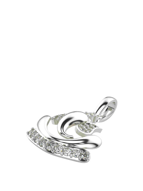 VALANOVA Women 18 Kt Gold Lab Grown Regular Pendant - Image 3