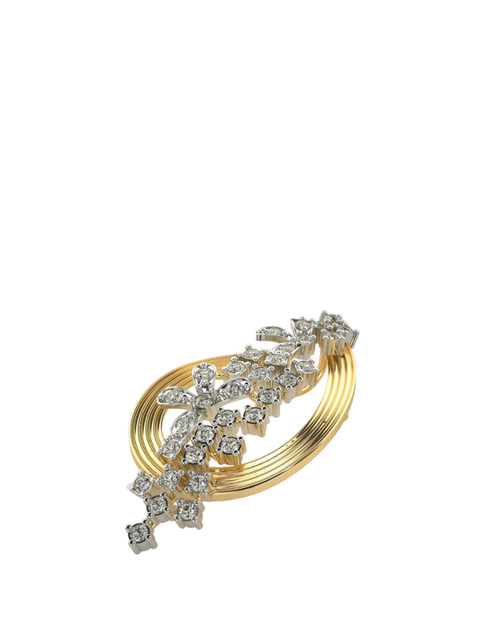 VALANOVA Women Hallmarked 14K Yellow Gold & Certified Lab Grown Diamond Pendant - Image 3