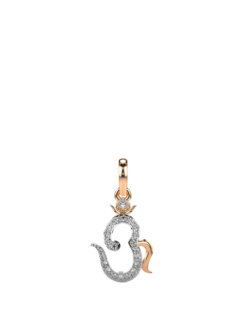 VALANOVA Women Hallmarked 14K Rose Gold Pendant