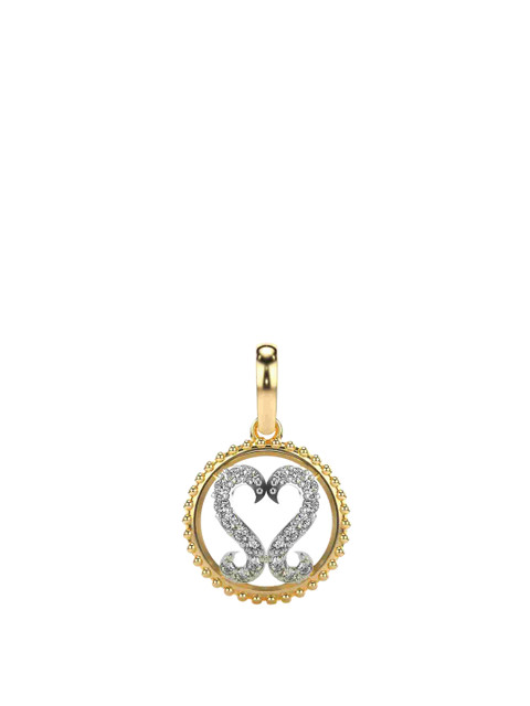 VALANOVA Women 14K Yellow Gold & Lab Grown Diamond Pendant