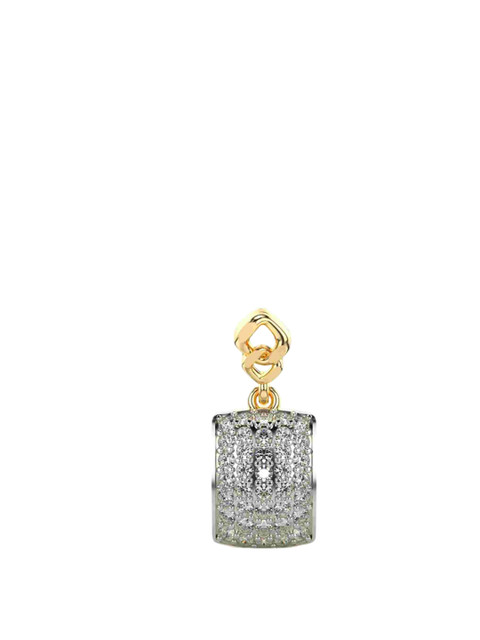 VALANOVA 14K Yellow Gold 0.35 Ct Lab Grown Diamond Pendant